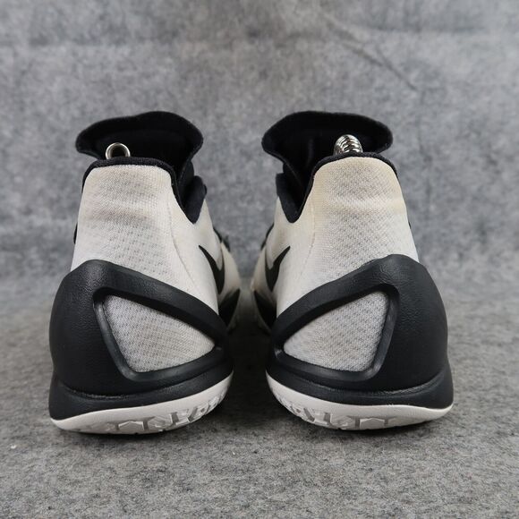 Nike Shoes Mens 5 Athletic Trainers Hyperchase TB Sneaker Basketball White Black - Picture 6 of 13